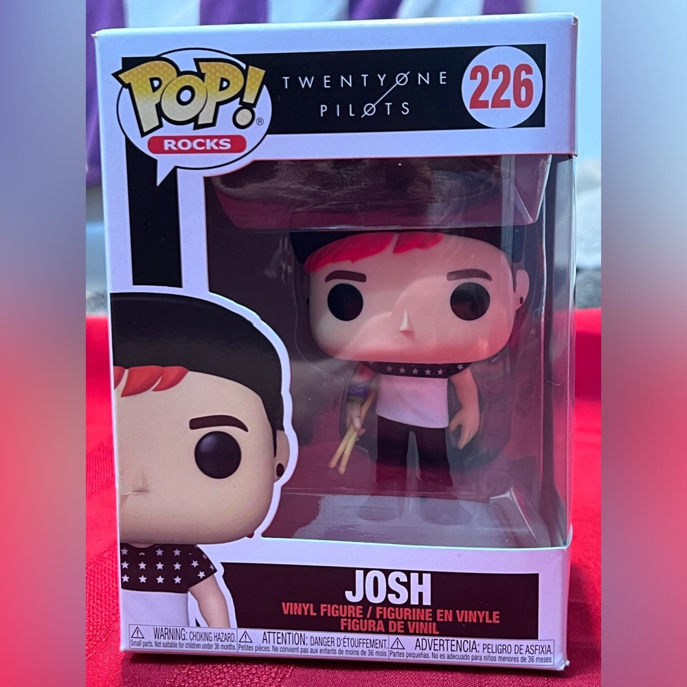 Funko pop Twenty One Pilots Josh #225